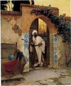 unknow artist Arab or Arabic people and life. Orientalism oil paintings 10 china oil painting image